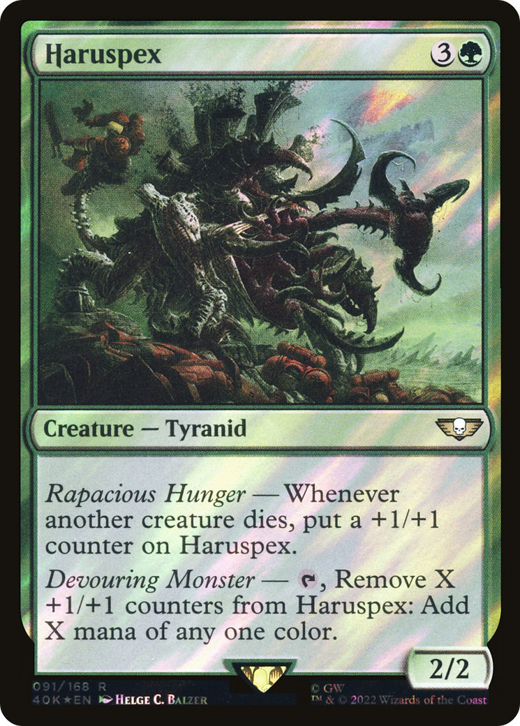 Image of Haruspex (Surge Foil) [Warhammer 40,000]