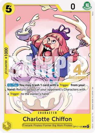 Image of Charlotte Chiffon (OP17-105) - The World's Strongest Warriors Release Event Cards