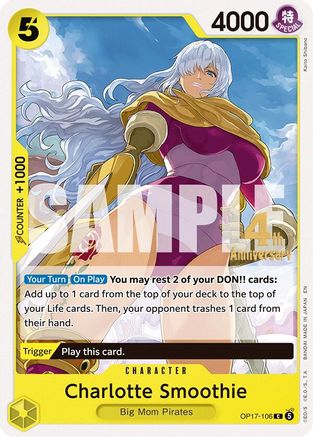Image of Charlotte Smoothie (OP17-106) - The World's Strongest Warriors Release Event Cards