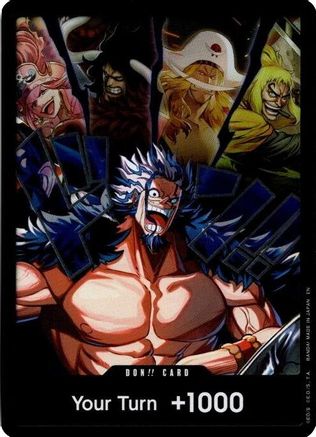 Image of DON!! Card (Alternate Art) (Rocks) - The World's Strongest Warriors