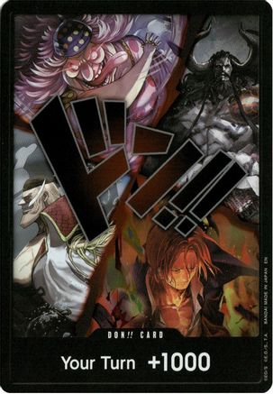 Image of DON!! Card (Alternate Art) (The Four Emperors) - The World's Strongest Warriors