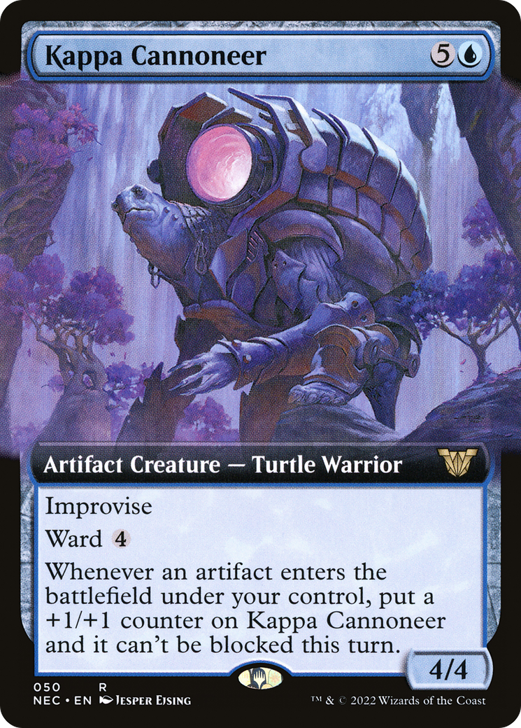 Image of Kappa Cannoneer (Extended Art) [Kamigawa: Neon Dynasty Commander]