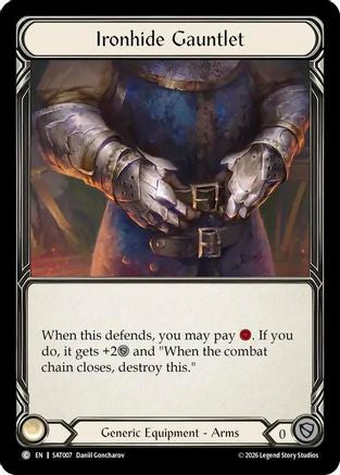 Image of Ironhide Gauntlet (SAT007) - Silver Age: Usurp the Shadow Throne