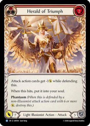 Image of Herald of Triumph (Red) (SAT014) - Silver Age: Usurp the Shadow Throne