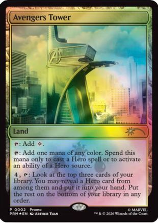Image of Avengers Tower (UMP-002) - Unique and Miscellaneous Promos Foil