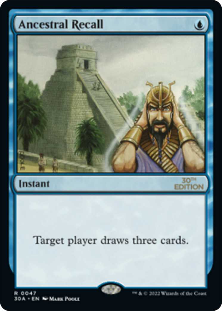 Image of Ancestral Recall [30th Anniversary Edition]