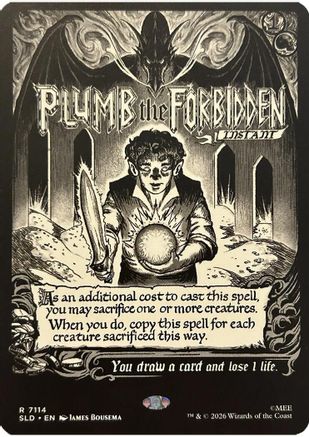 Image of Plumb the Forbidden (SLD-7114) - Secret Lair Drop Series