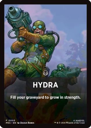 Image of Hydra Theme Card (0005) (MSC-005) - Commander: Marvel Super Heroes