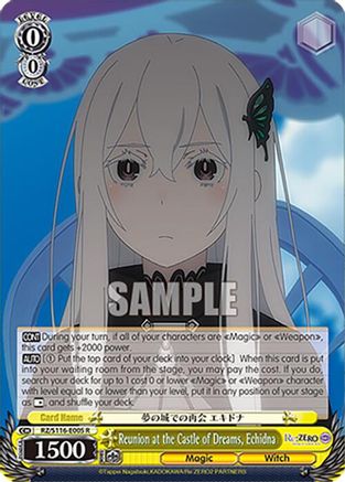 Image of Reunion at the Castle of Dreams, Echidna (RZ/S116-E005) - Re:ZERO -Starting Life in Another World- Vol.3