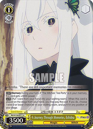 Image of A Journey Through Memories, Echidna (RZ/S116-E011) - Re:ZERO -Starting Life in Another World- Vol.3