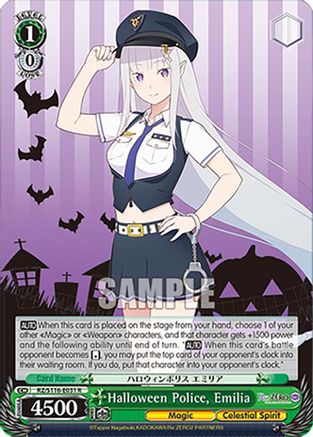 Image of Halloween Police, Emilia (RZ/S116-E031) - Re:ZERO -Starting Life in Another World- Vol.3