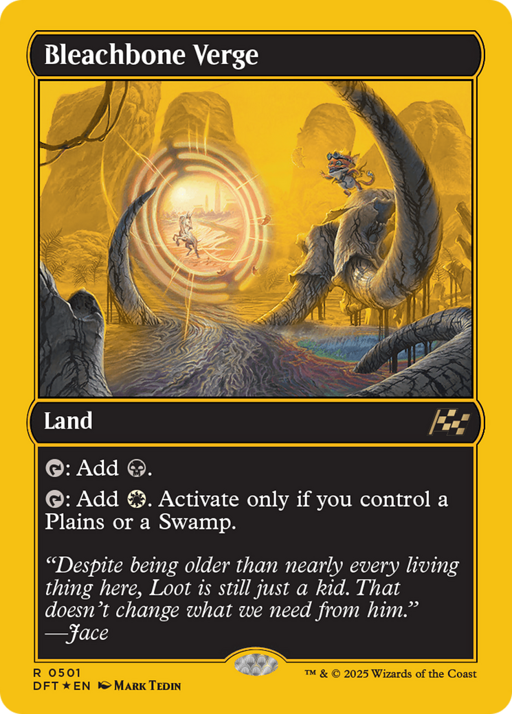 Image of Bleachbone Verge (First-Place Foil) [Aetherdrift]