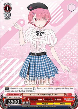Image of Gingham Guide, Ram (RZ/S116-E052) - Re:ZERO -Starting Life in Another World- Vol.3
