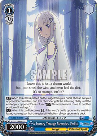 Image of A Journey Through Memories, Emilia (RZ/S116-E087) - Re:ZERO -Starting Life in Another World- Vol.3