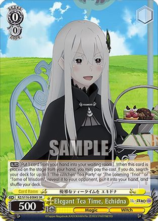 Image of Elegant Tea Time, Echidna (SR) (RZ/S116-E004S) - Re:ZERO -Starting Life in Another World- Vol.3