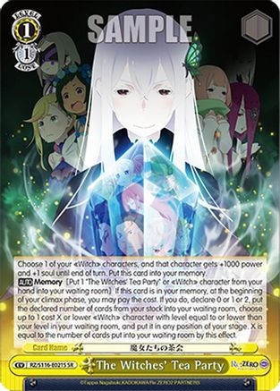 Image of The Witches' Tea Party (SR) (RZ/S116-E021S) - Re:ZERO -Starting Life in Another World- Vol.3