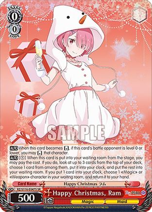 Image of Happy Christmas, Ram (SR) (RZ/S116-E047S) - Re:ZERO -Starting Life in Another World- Vol.3