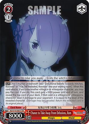 Image of Chance to Take Away From Delusions, Ram (SR) (RZ/S116-E061S) - Re:ZERO -Starting Life in Another World- Vol.3