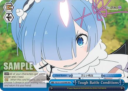 Image of Tough Battle Conditions (RRR) (RZ/S116-E099R) - Re:ZERO -Starting Life in Another World- Vol.3