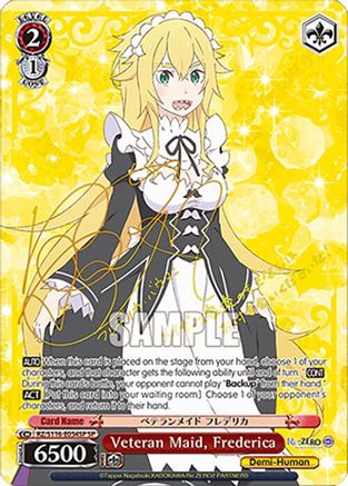 Image of Veteran Maid, Frederica (SP) (RZ/S116-E054SP) - Re:ZERO -Starting Life in Another World- Vol.3