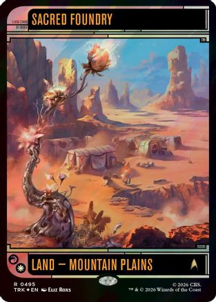 Image of Sacred Foundry (Surge Foil) (TRK-495) - Star Trek Foil