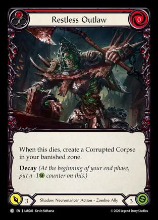 Image of Restless Outlaw (IAR086) - Usurp the Shadow Throne