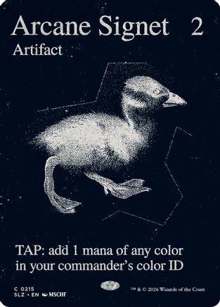 Image of Arcane Signet (0215) (SLZ-215) - Secret Lair x MSCHF: The Zeta Set