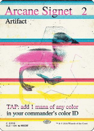 Image of Arcane Signet (0336) (SLZ-336) - Secret Lair x MSCHF: The Zeta Set