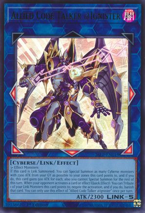 Image of Allied Code Talker @Ignister (26LP-EN019) - Limited Pack World Championship 2026 1st Edition