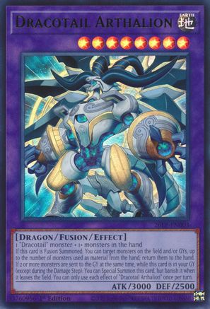 Image of Dracotail Arthalion (26LP-EN003) - Limited Pack World Championship 2026 1st Edition