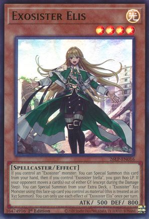 Image of Exosister Elis (26LP-EN016) - Limited Pack World Championship 2026 1st Edition