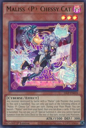 Image of Maliss P Chessy Cat (26LP-EN018) - Limited Pack World Championship 2026 1st Edition