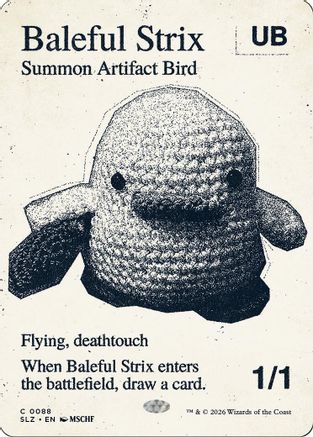 Image of Baleful Strix (0088) (SLZ-088) - Secret Lair x MSCHF: The Zeta Set