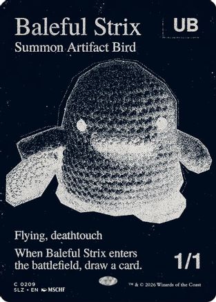 Image of Baleful Strix (0209) (SLZ-209) - Secret Lair x MSCHF: The Zeta Set