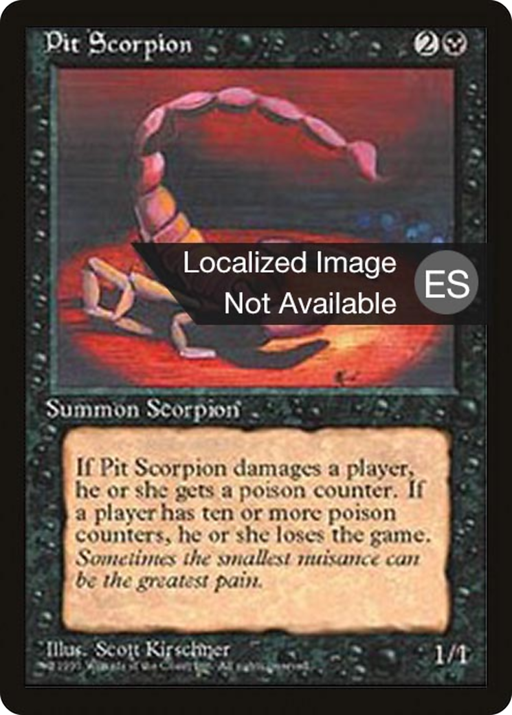 Image of Pit Scorpion [Fourth Edition (Foreign Black Border)]