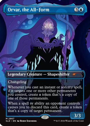 Image of Orvar, the All-Form (2867) (SLD-2867) - Secret Lair Drop Series