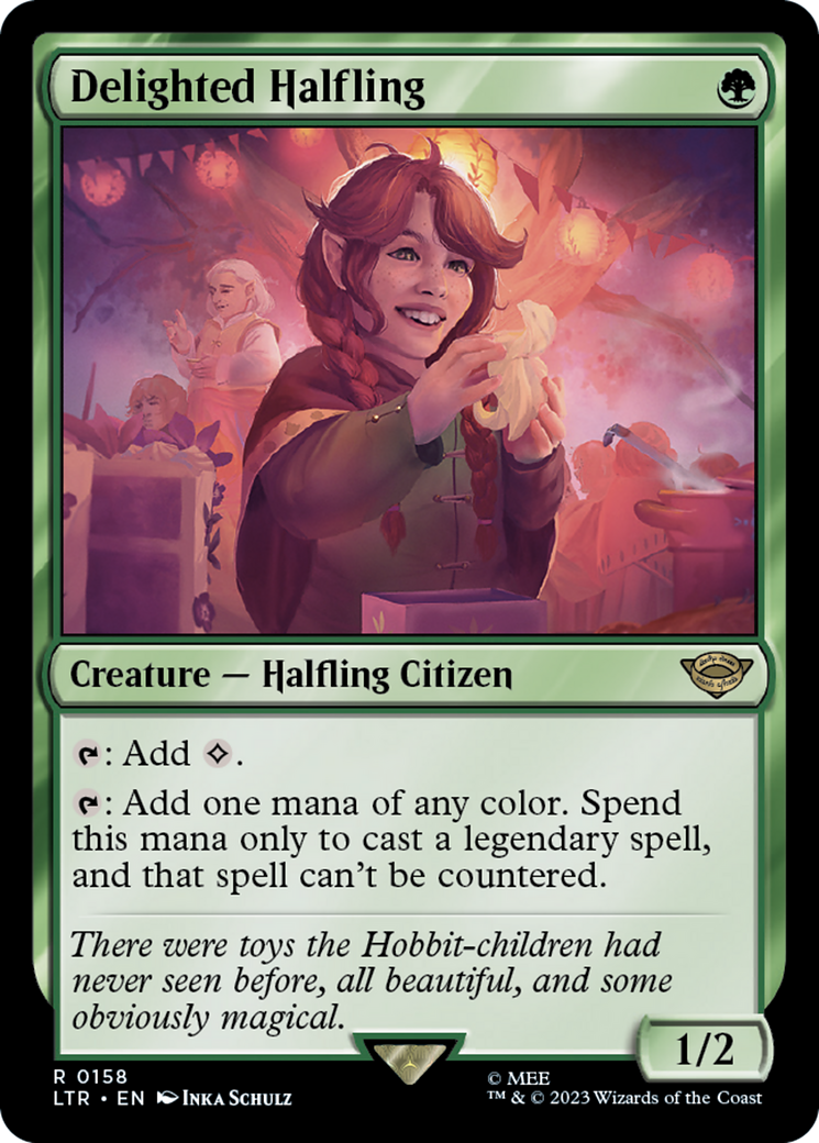 Image of Delighted Halfling [The Lord of the Rings: Tales of Middle-Earth]
