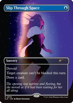 Image of Slip Through Space (SLD-2870) - Secret Lair Drop Series