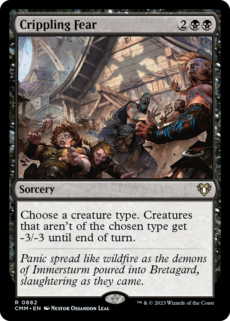 Image of Crippling Fear [Commander Masters]