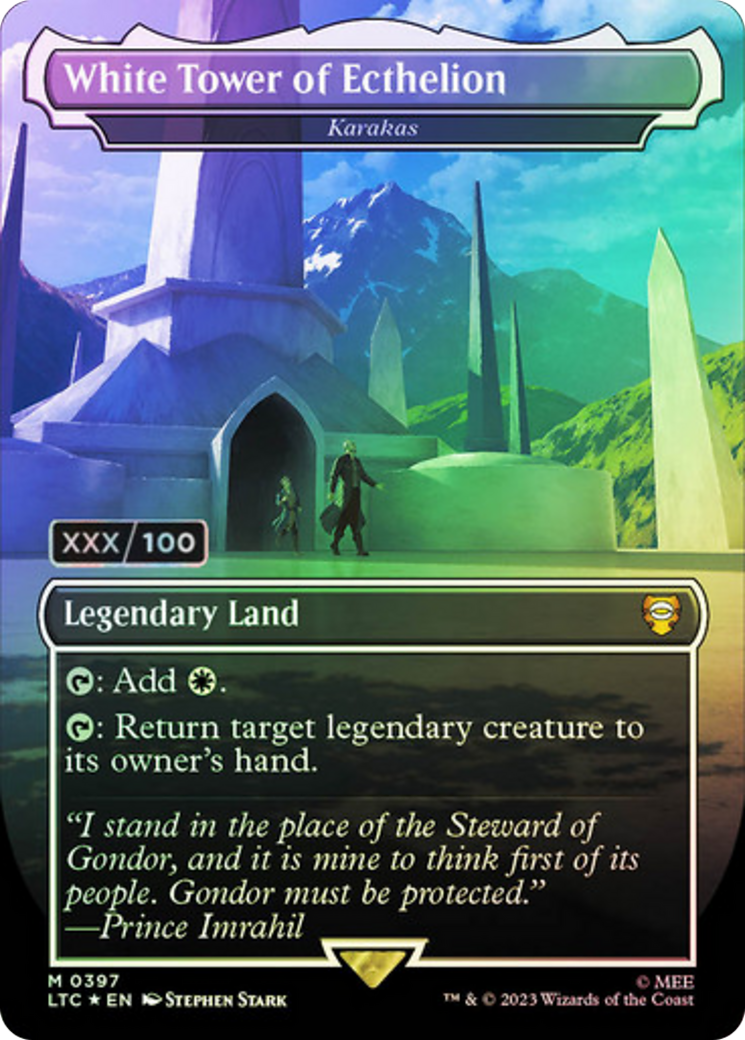 Image of White Tower of Ecthelion - Karakas (Serialized) [The Lord of the Rings: Tales of Middle-Earth Commander]