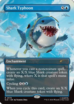 Image of Shark Typhoon (SLD-2578) - Secret Lair Drop Series Foil