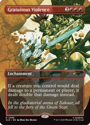 Image of Gratuitous Violence (SLD-2596) - Secret Lair Drop Series