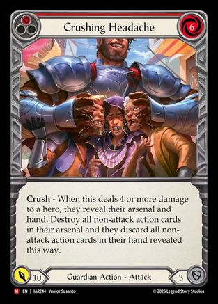 Image of Crushing Headache (IAR244) - Usurp the Shadow Throne