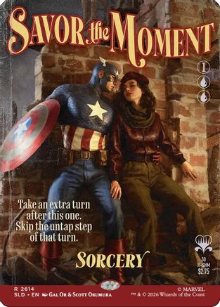 Image of Savor the Moment (2614) (SLD-2614) - Secret Lair Drop Series Foil