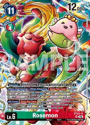Image of Rosemon (Timeless Bonds Release Event Participant) (ST24-11) - Timeless Bonds Release Event Cards