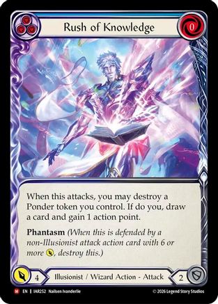 Image of Rush of Knowledge (IAR252) - Usurp the Shadow Throne