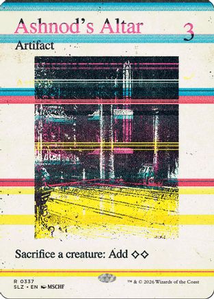 Image of Ashnod's Altar (0337) (SLZ-337) - Secret Lair x MSCHF: The Zeta Set