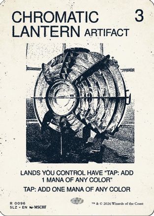 Image of Chromatic Lantern (0096) (SLZ-096) - Secret Lair x MSCHF: The Zeta Set