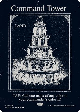 Image of Command Tower (0239) (SLZ-239) - Secret Lair x MSCHF: The Zeta Set
