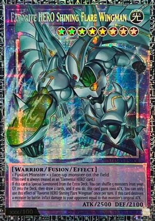 Image of Favorite HERO Shining Flare Wingman (GMR) (MAMO-EN004) - Magnificent Monsters 1st Edition